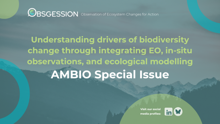OBSGESSION’s Special Issue for understanding drivers of biodiversity change