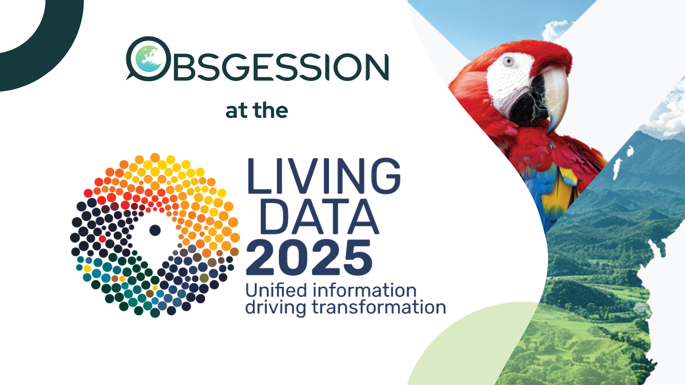 OBSGESSION researchers showcase biodiversity monitoring approaches at Living Data 2025