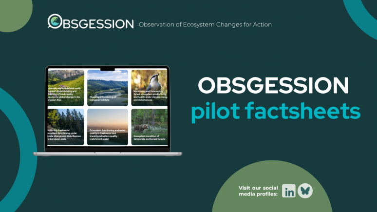 The OBSGESSION factsheets: Showcasing the project’s biodiversity pilots in an accessible way