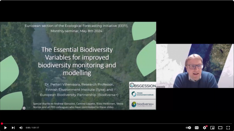 European EFI Seminar: Petteri Vihervaara on EBVs